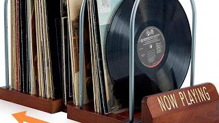📀 Keep Your Vinyl Collection Organized: Expandable LP Record Storage