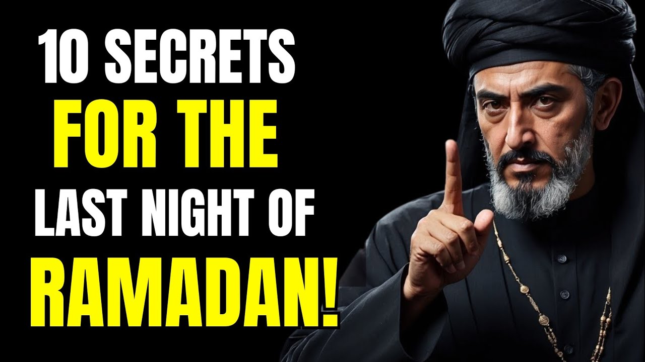 🚨 Warning! 10 Tips For The Last Night Of Ramadan| Islam!