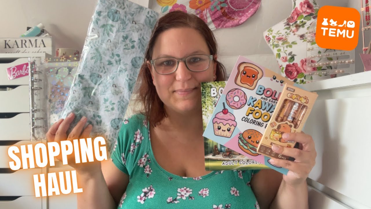 TEMU HAUL | Business Essentials + Malbücher | Schumsmaus