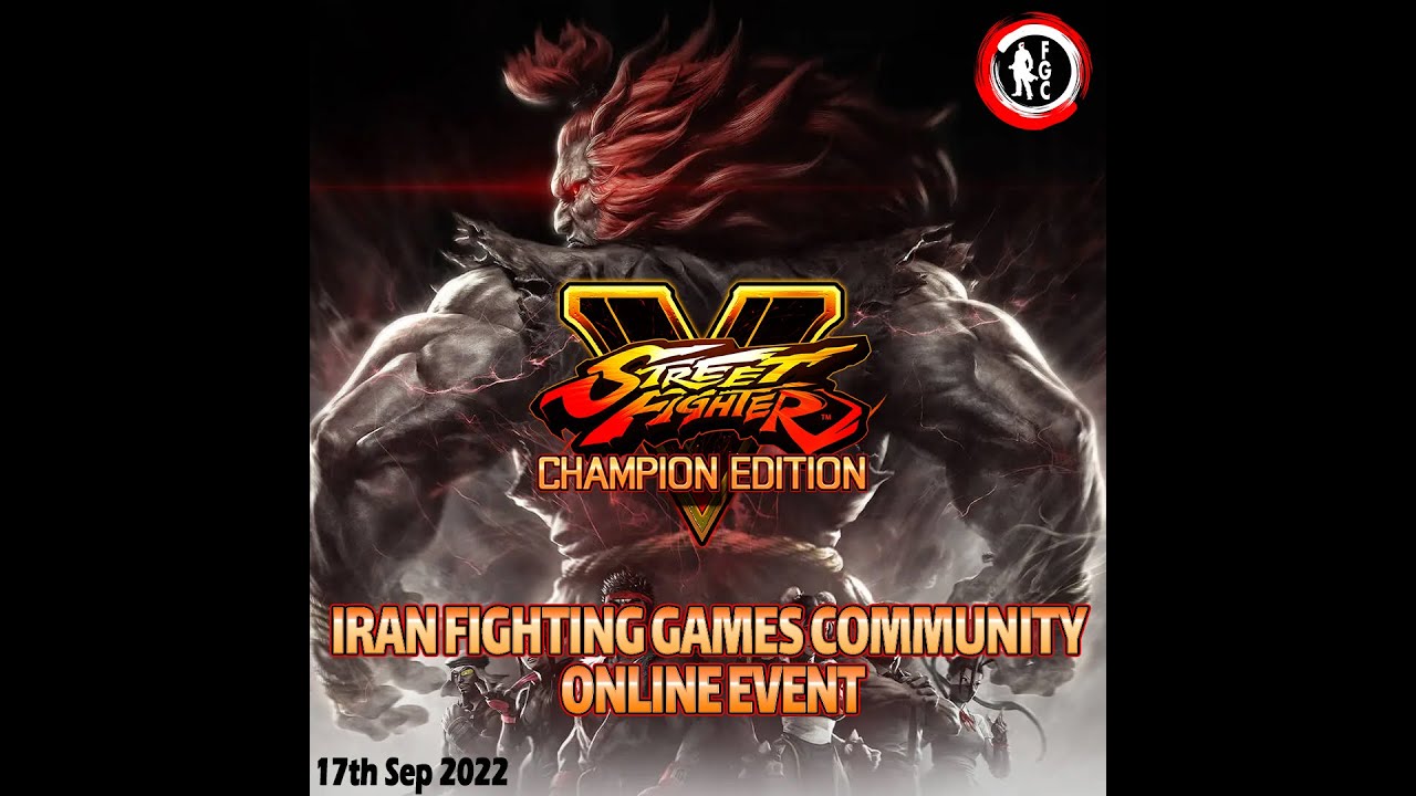 IranFGC Street Fighter 1st Online Event Sep 2022