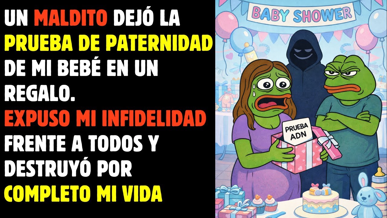 Pusieron la PRUEBA DE ADN de mi bebé en un REGALO y todos se ENTERARON de mi infidelidad
