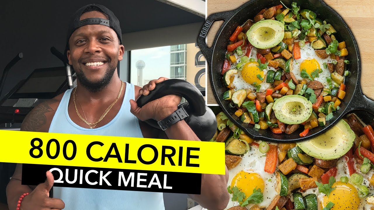 800 Calorie Healthy Breakfast / Desayuno Saludable De 800 Calorías - Youtube