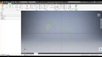 Inventor Tutorial 2 - Geometric & Dimensional Constraints