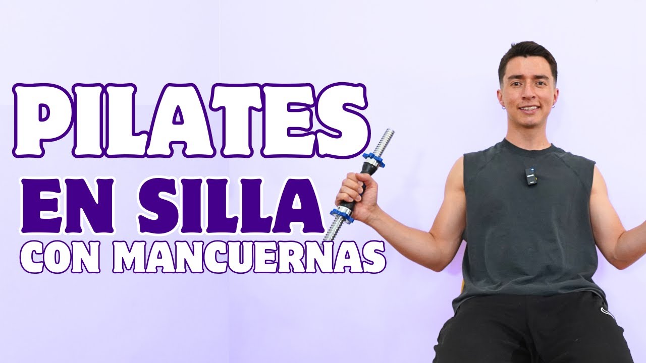 Pilates en silla con mancuernas | Fuerza y movilidad para todos