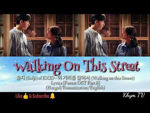 이 거리를 걸어서 (Walking on this Street) - 솔지 (Solji) of EXID [Forest OST Part.6] (Han/Rom/Eng)