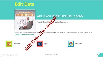 Aplikasi Akuntansi Berbasis WEB dengan CodeIgniter 4#07 Edit Data SIA