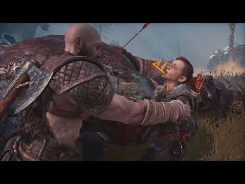 The GIANT Boss Fight 🔥 | God Of War 4 PS5 Game