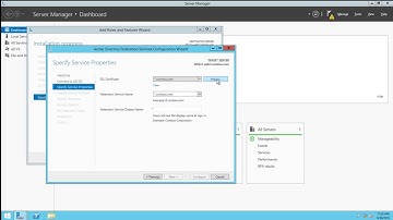 ADFS - Installing an AD FS Server Farm