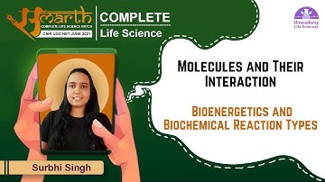 Molecules and Their Interaction | Bioenergetics and Biochemical Reaction | CSIR Life Science 2021