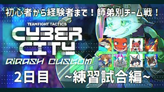 【TeamFight Tacticsカスタム】ぎが杯！2日目～練習スクリム編～【戯画之川がすけ】