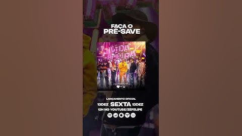 Thumbnail of FAÇA O PRÉ-SAVE! "Vida Rueira" do Zé Felipe, MC Tuto, DJ DGO, Natanzinho Lima e Batidão Estronda
