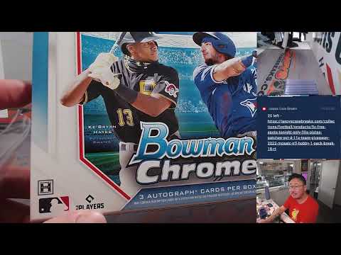 PART 1 of 2 - W, 09.27.23 - 2021 BOWMAN CHROME HTA 1-BOX BREAK #3 *RT*