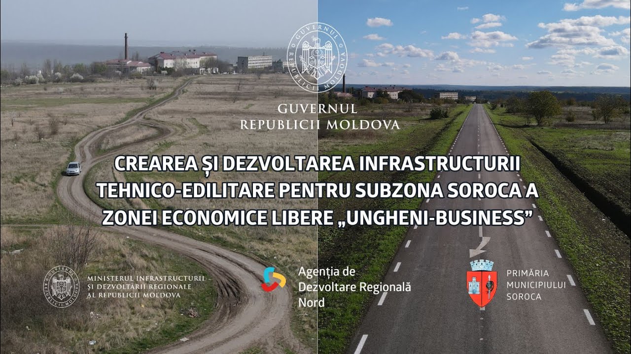 Subzona Soroca a ZEL „Ungheni-Business” – dezvoltarea infrastructurii tehnico-edilitare (2024)