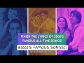 Finish the lyrics challenge 2000s famous hits watch with your family to have enjoy the most