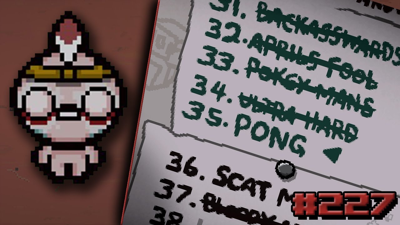 Challenge - Pong! - The Binding of Isaac: Repentance - #227