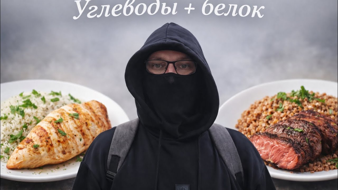 Питание и энергия.  Связка углеводы и белок 