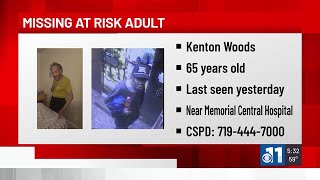 WATCH: Missing at-risk adult last seen in Colorado Springs