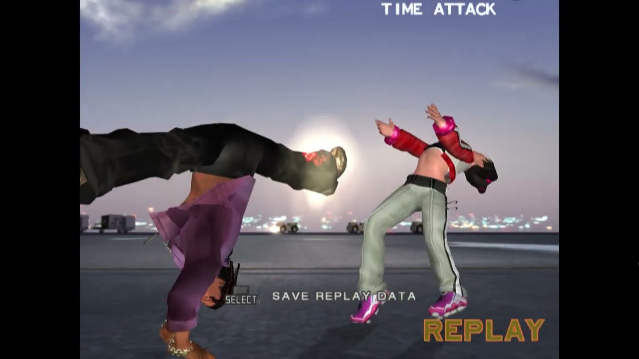 Tekken 4 Time Attack Mode PS2 - Eddy Gordo (4K)
