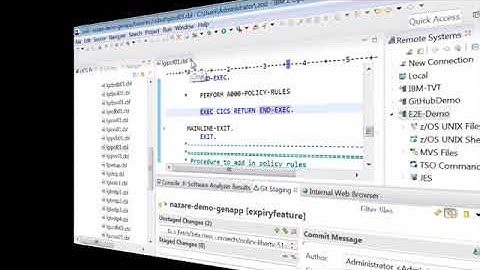 IBM Z End to End DevOps demo - Minaz Merali