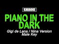 HQ Karaoke - Piano In The Dark  (Male Key)