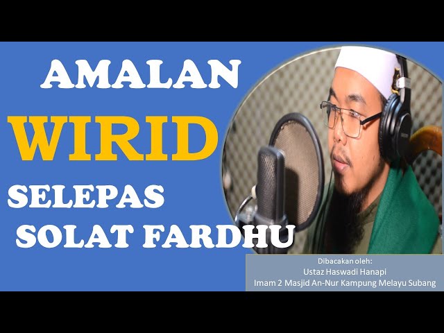 AMALAN SELEPAS SOLAT FARDHU | WIRID MUDAH HAFAL class=