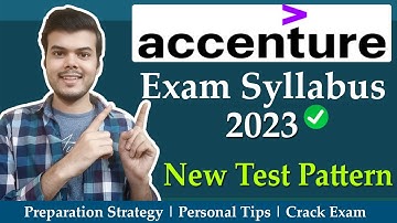 Accenture exam syllabus 2023 | Updated test pattern 2022 | Must watch |
