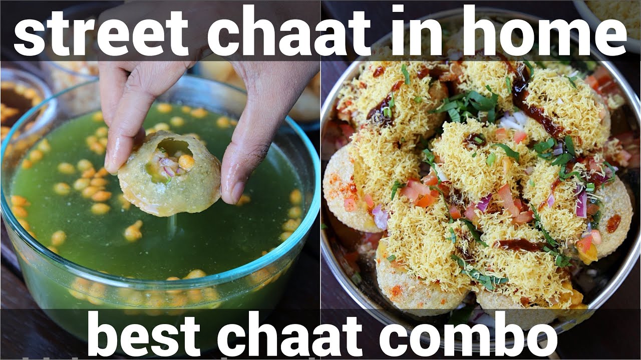pani puri & sev puri best combo chaat recipes | 2 must try indian street chaat recipes | Hebbar | Hebbars Kitchen