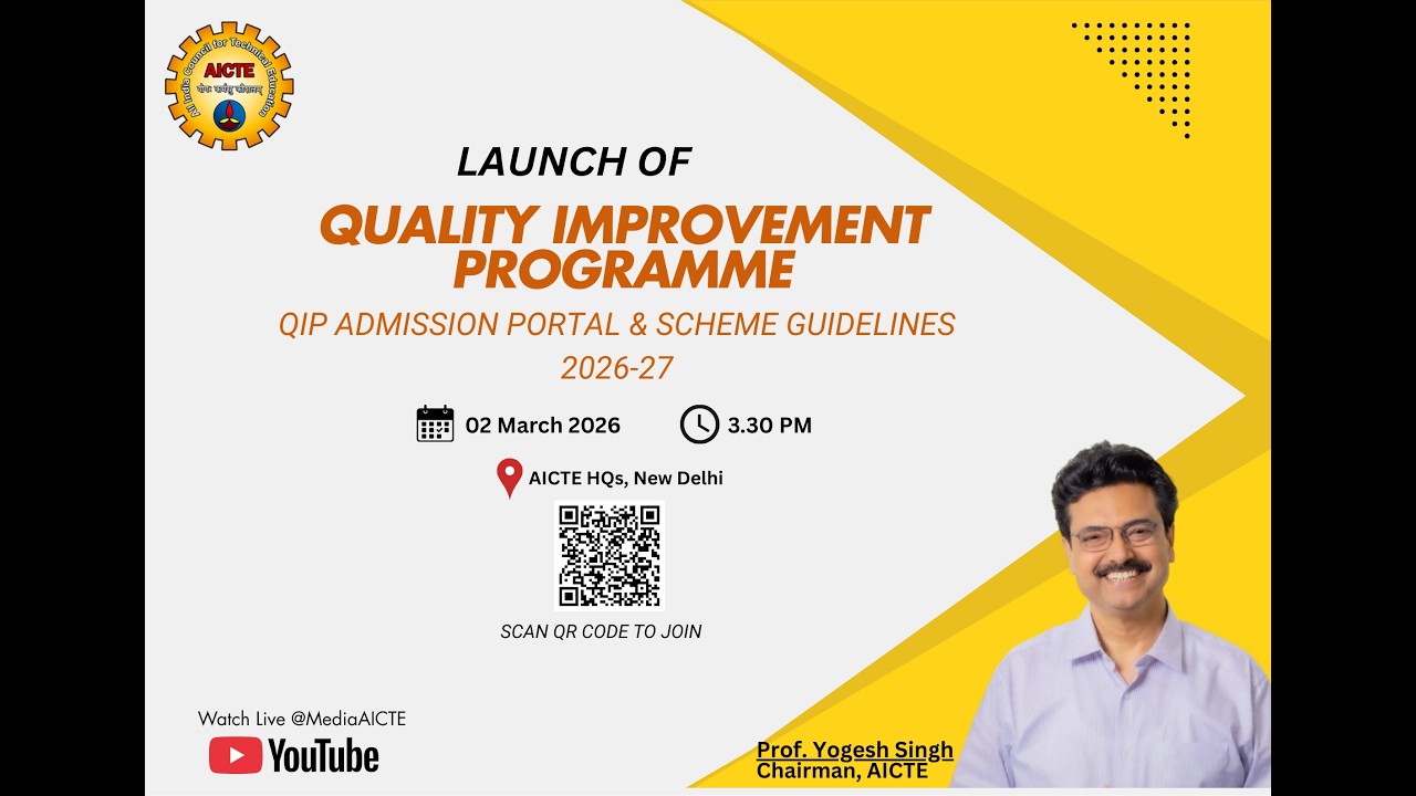 Launch of Quality Improvement Programme