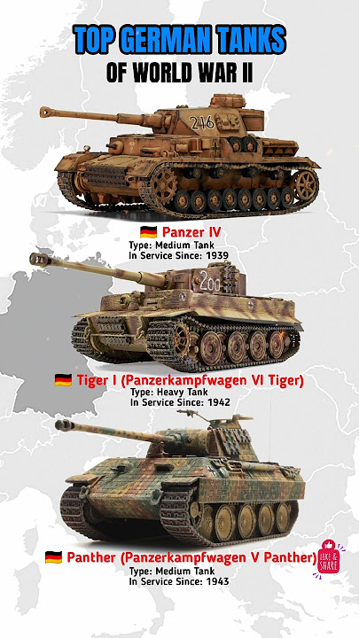 WWII’s Deadliest German Tanks – Panzer vs Tiger vs Panther