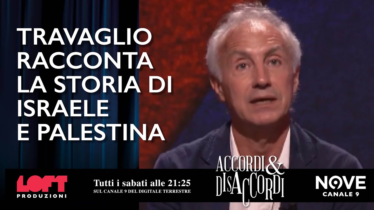 La Storia Di Israele E Palestina Travaglio racconta la storia di Israele e Palestina - YouTube