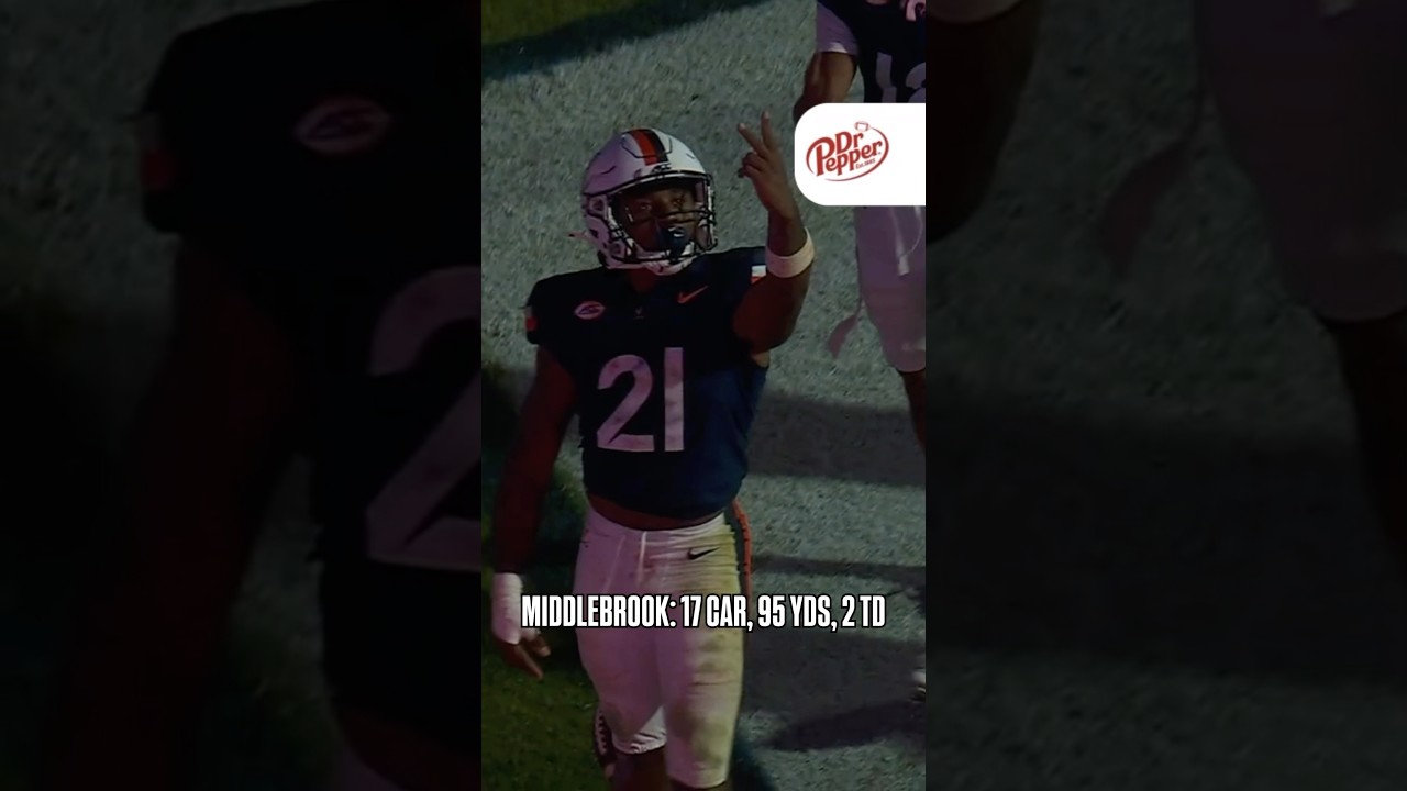 Two TDs from Jekail Middlebroom to finish the comeback aganst Syracuse🧡 #collegefootball #virginia