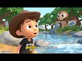 Rizky & Bubu Find the Rainbow Gem! 🌈 Adventure for Kids#3danimationkids #animation