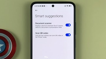 How to enable/disable Scan documents with camera on Xiaomi Redmi Note 11 Android 12