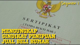 Modus Baru Pemalsu Sertifikat Rumah  Target 1
