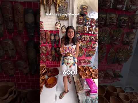 Video: Nakupování na Ubud Art Market, Central Bali