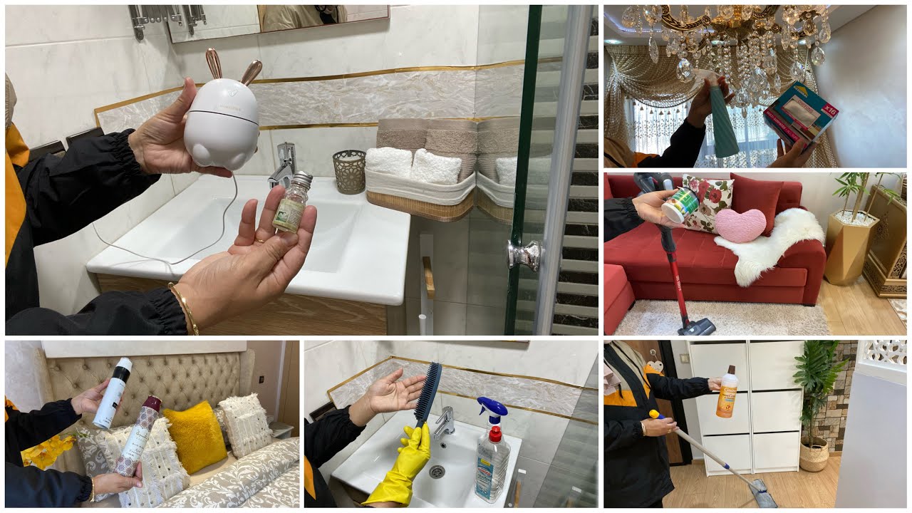روتين اليوم مميز/روتين تنظيف وتعطير البيت/افظل المنتجات في التنظيف/خلطة رهيبة لتنظيف الزجاج