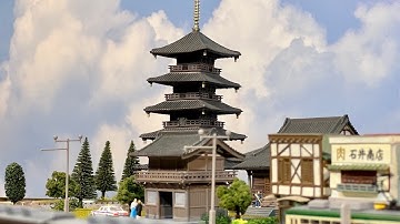 Japanese N Scale Dioramas - Featuring Kato, Tomix & Tomytec Model Trains (日本のNゲージジオラマ)