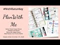 Plan With Me | Skinny Mini & Classic Happy Planners | #NichiSaturday | Journaling | Nov 9 to Nov 15