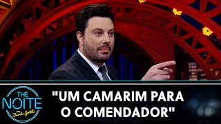 Danilo Gentili faz campanha para ficar com camarim da Eliana | The Noite (16/04/24)