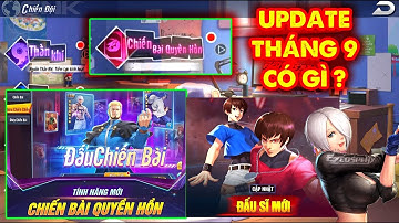 KOF AllStar Quyền Vương Chiến : Update Tháng 9 Sắp Tới Có Gì ? "Chiến Bài Quyền Hồn" , Chris , Angel