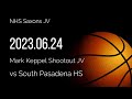 20230624 nhs saxons jv mark keppel shootout game2 vs south pasadena hs