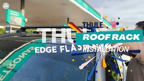 THULE ROOF RACK | EDGE FLUSH RAIL | MITSUBISHI ASX | RVR