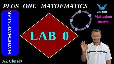 LAB 0 / PLUS ONE MATHEMATICS/INTERFACE  OF GEOGEBRA /DOMAIN AND RANGE THROUGH GRAPHS/AZ CLASSES