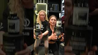 🔥 Squat Challenge mit TV Moderatorin @janawosnitza ﻿💪 Wer hält länger durch? ﻿﻿#fibo #squats