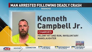 Man Arrested After Fatal Crash In NW Roanoke