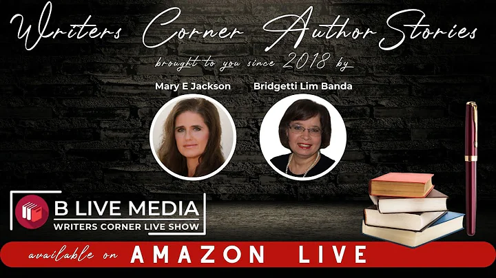 Writers Corner Live Episode 39 features author Jes...