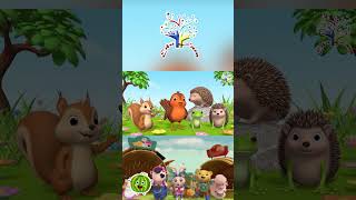 The Animal Sounds Song! | Squirrel, Snail, Hedgehog, &amp; More | Simple EduFam Learning