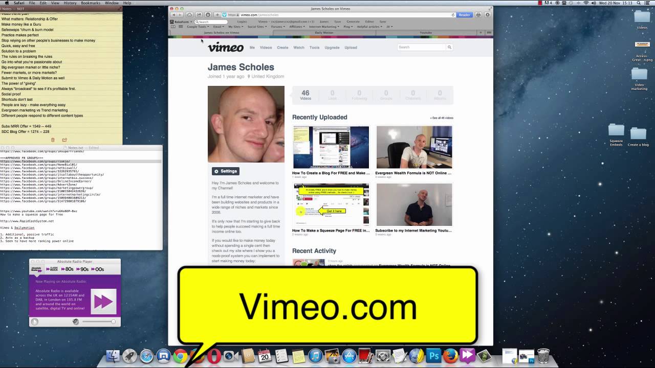 Video Marketing Tips - How to Drive Website Traffic With NO Additional effort internet marketing pdf