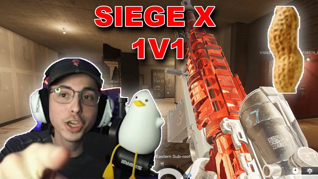 Airhead022 vs Pro-Level PeanutBoy308 – R6 Siege X 1v1 Duel! (siege x ...