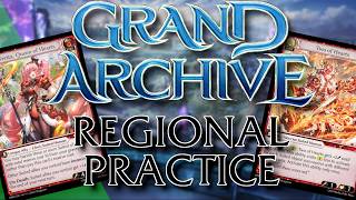 GRAND ARCHIVE REGIONAL PRACTICE: FIRE SUITED VS RAZORGALE ARISANNA/NEW JIN screenshot 2